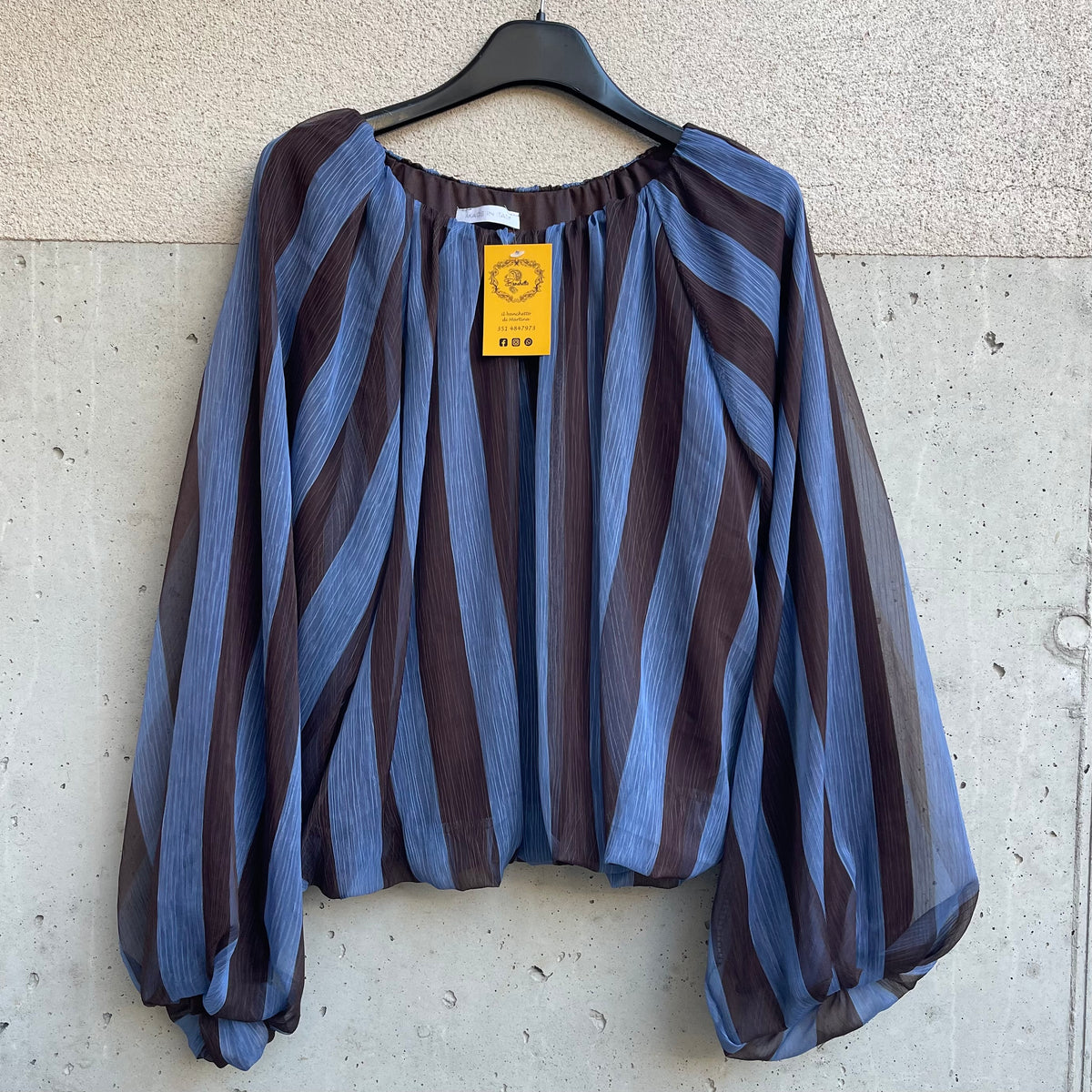 camicia RIGHE chiffon