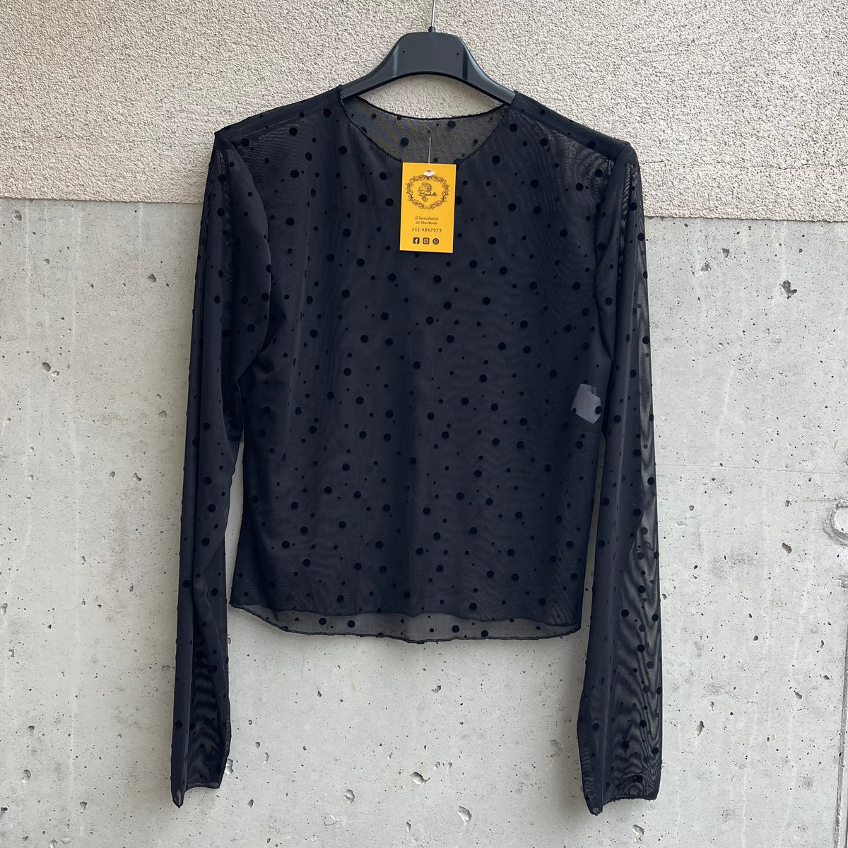 maglia pois velata
