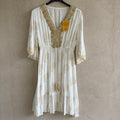 abito WHITE&GOLD manica 3/4