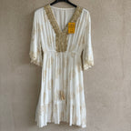 abito WHITE&GOLD manica 3/4