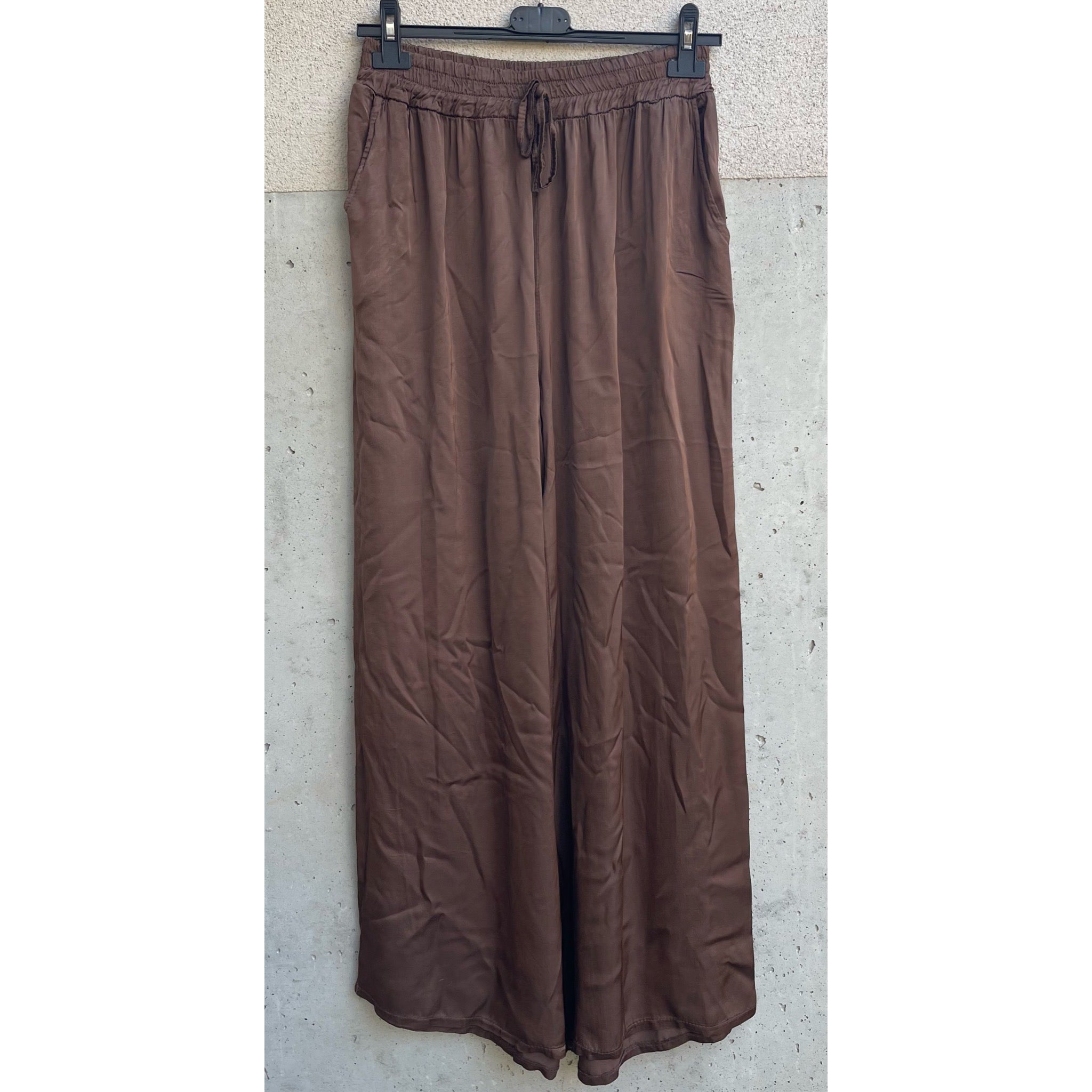 pantalone palazzo EFFETTO SETA