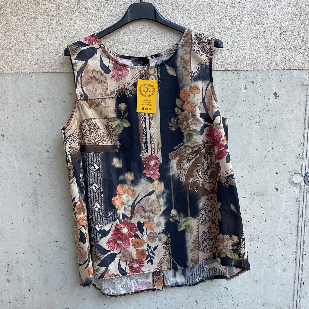 canottina cotone FLOREAL