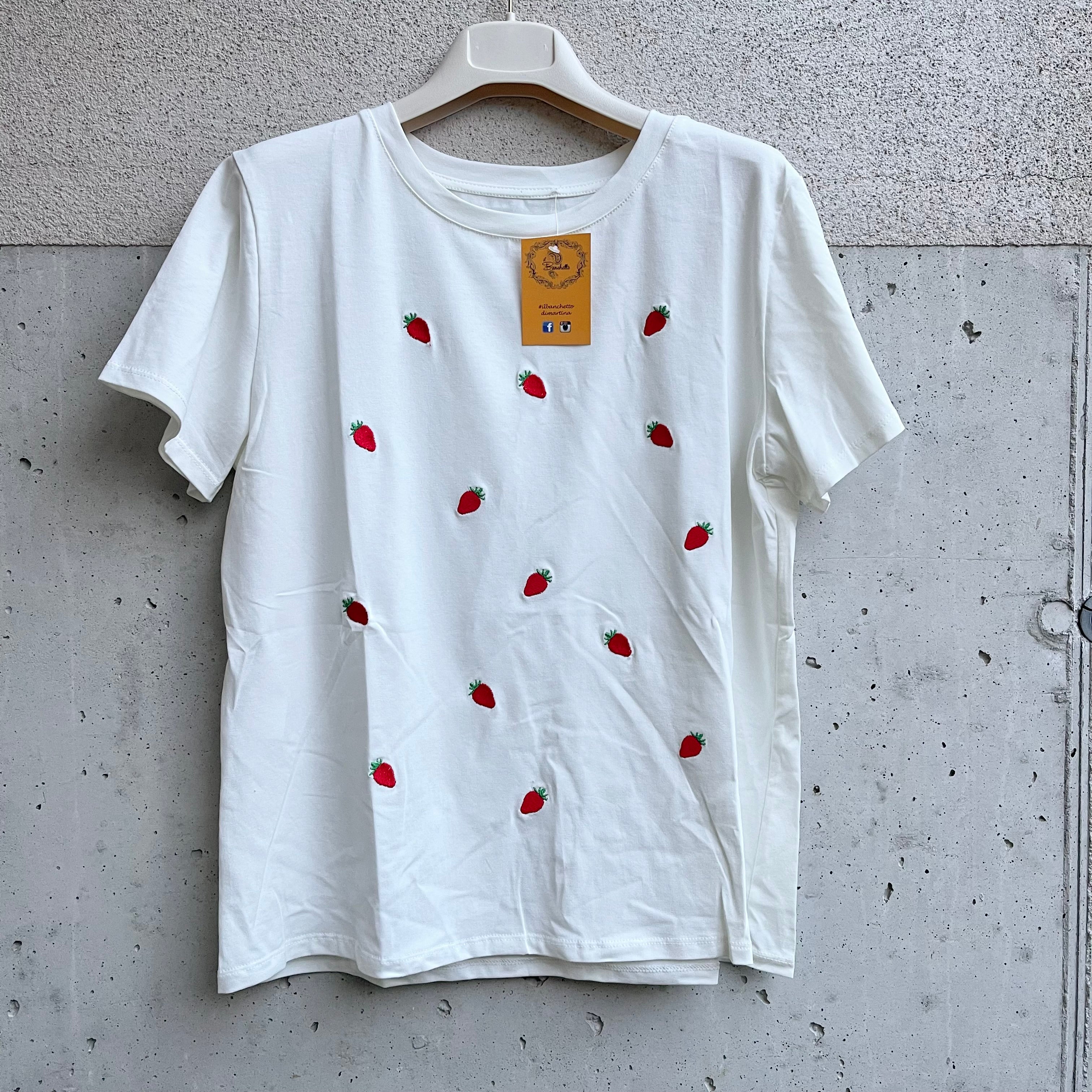 T-shirt Logo RICAMATO