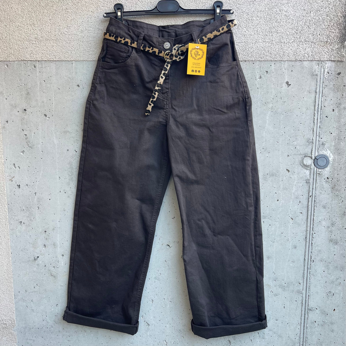 pantalone CROPPED SAFARI