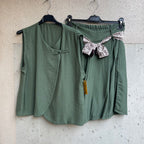 completo gilet&bermuda COREANO
