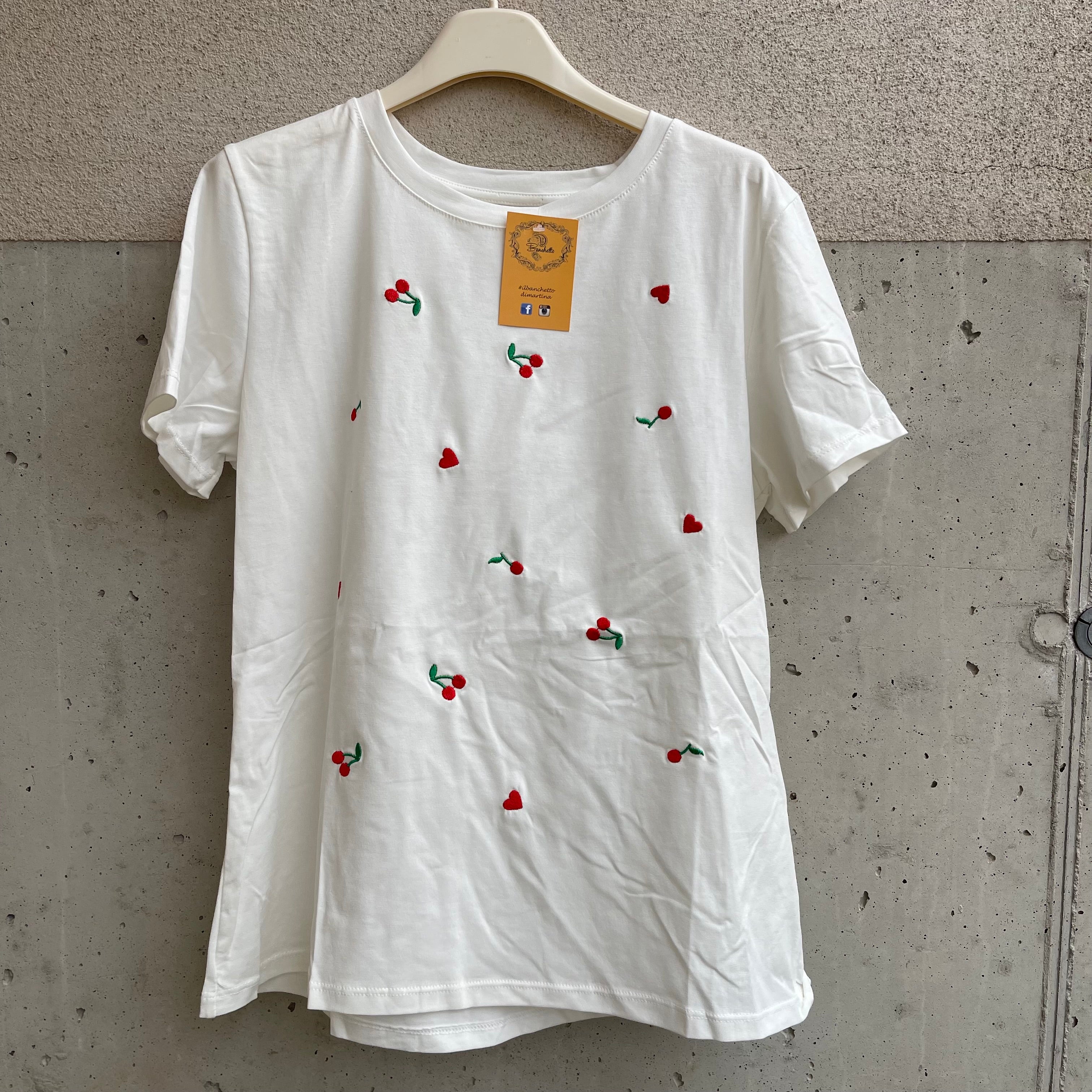 T-shirt Logo RICAMATO