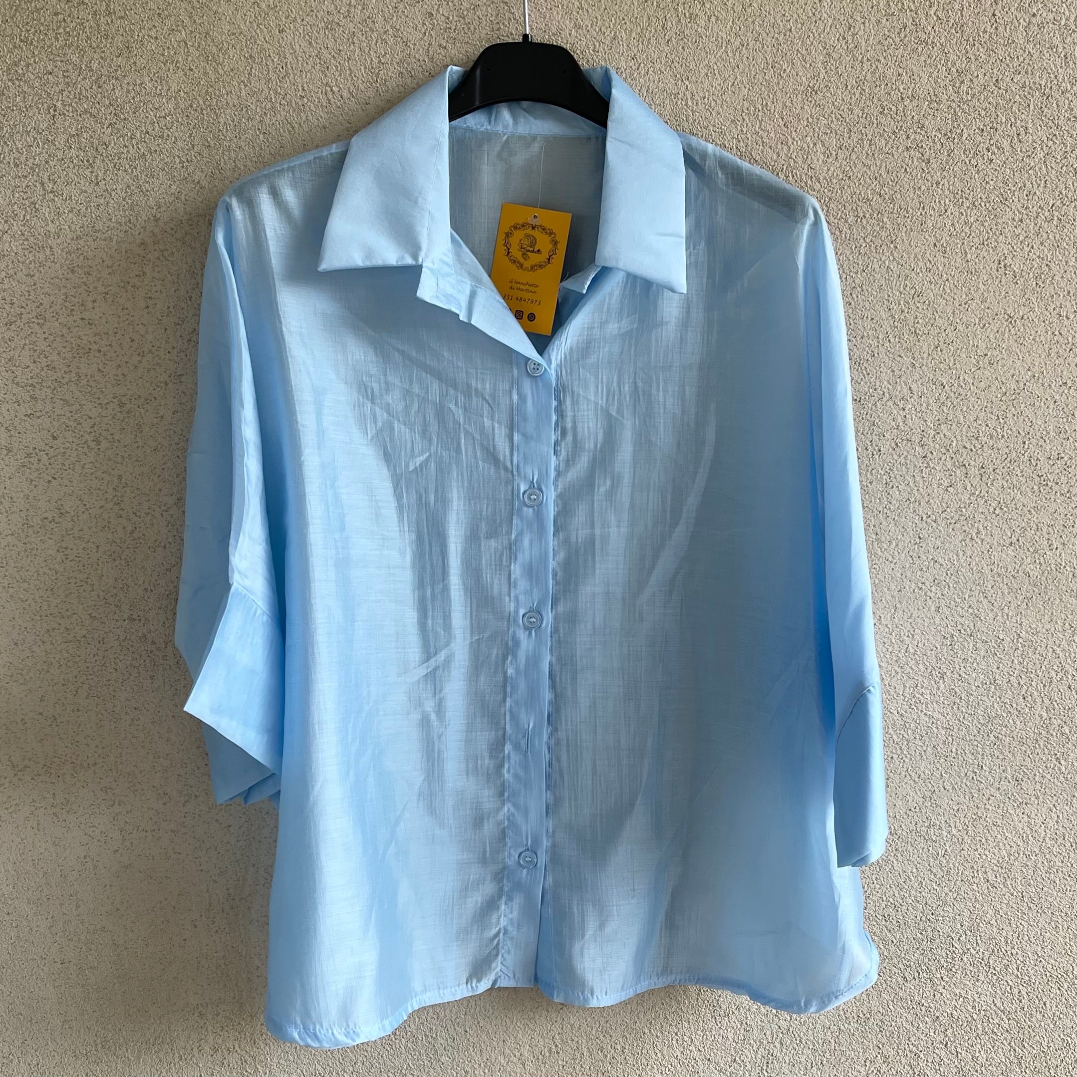 camicia over velata