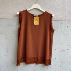 canottina cotone FRANGETTINA