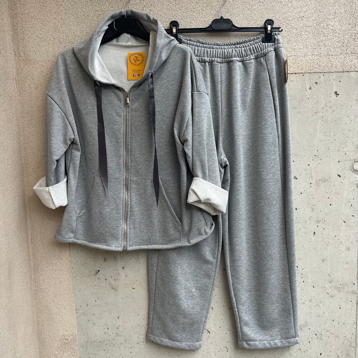 coordinato TUTA felpa&pantalone