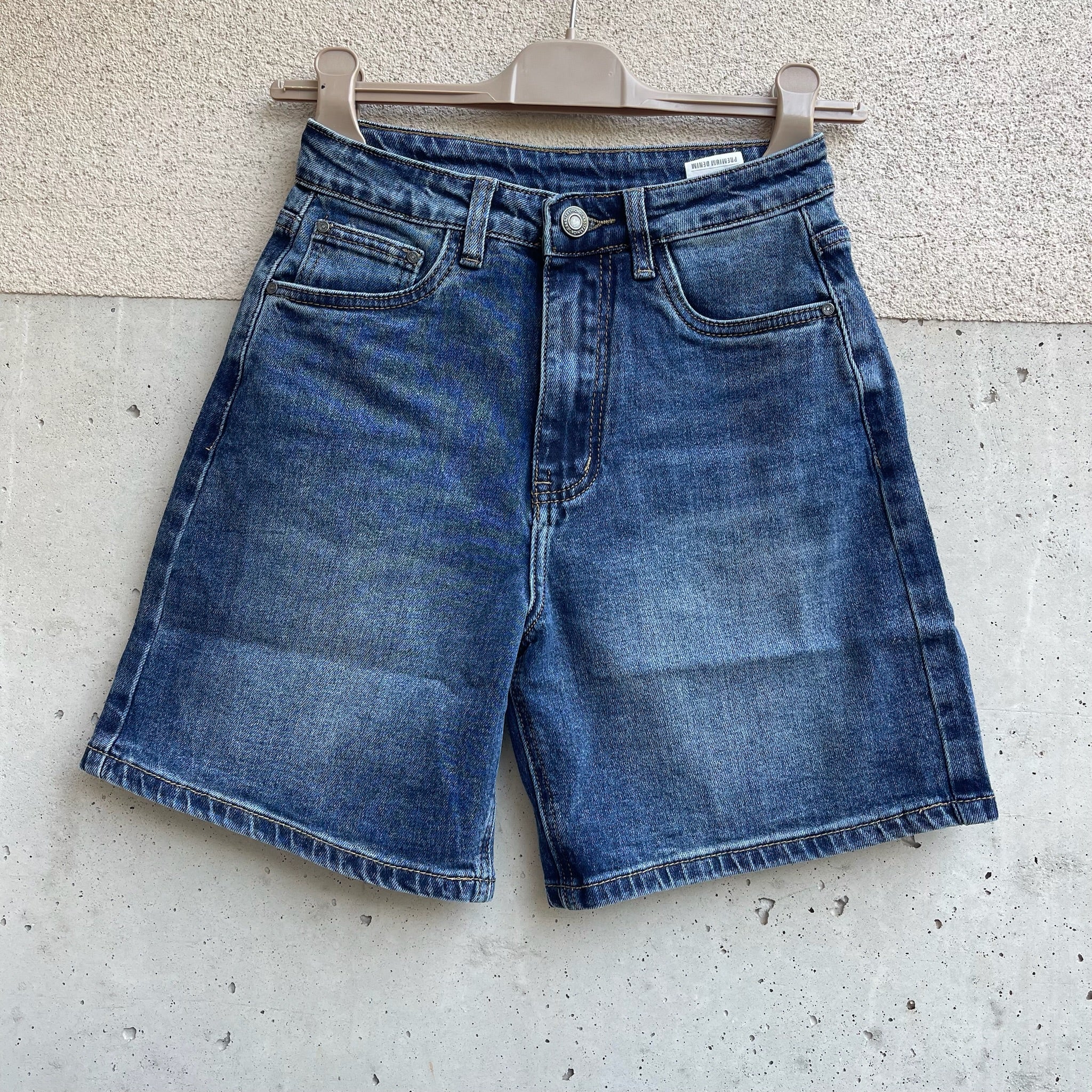 Bermuda jeans BLU SCURO