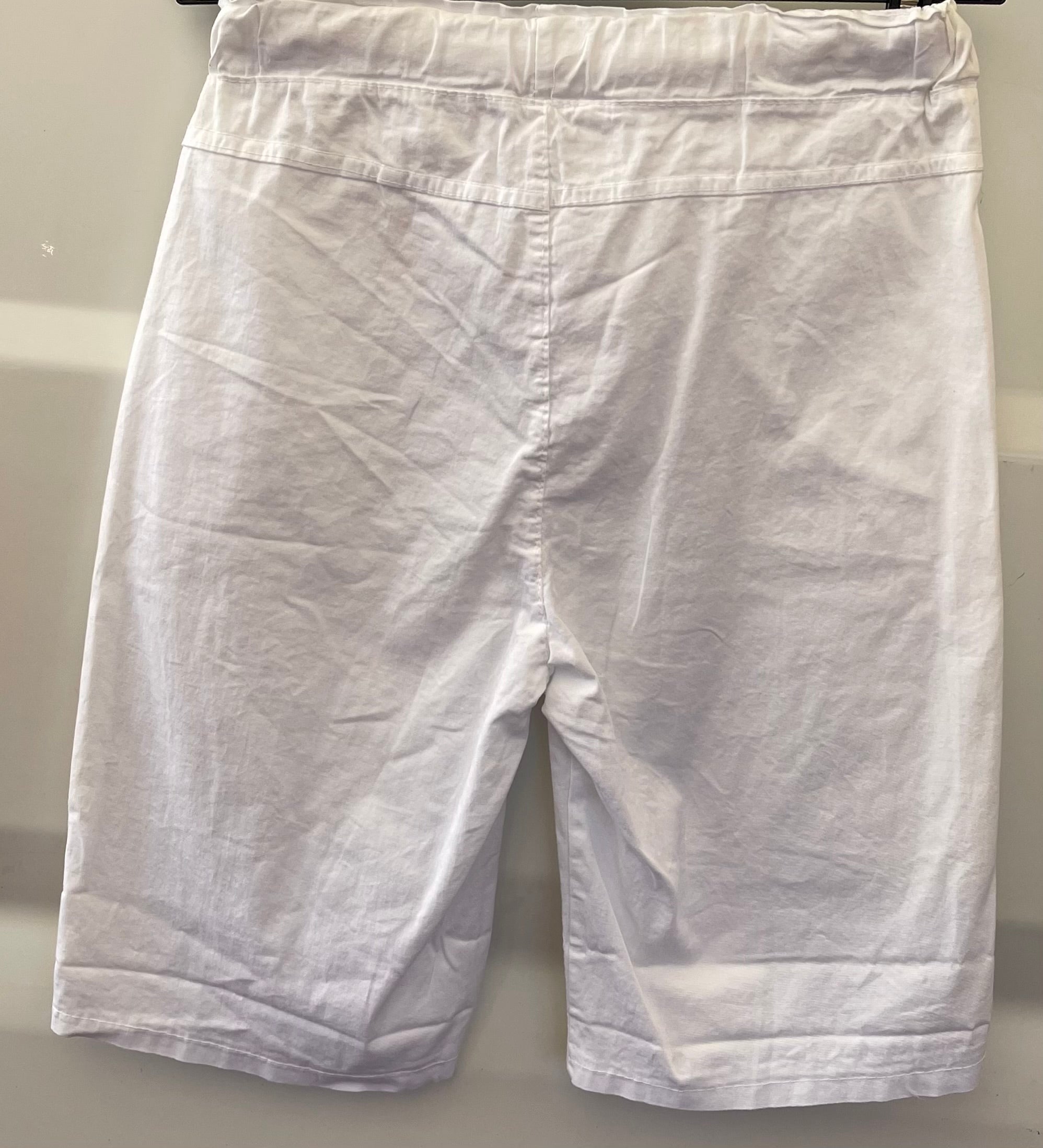 pantaloncino bianco cotone leggero