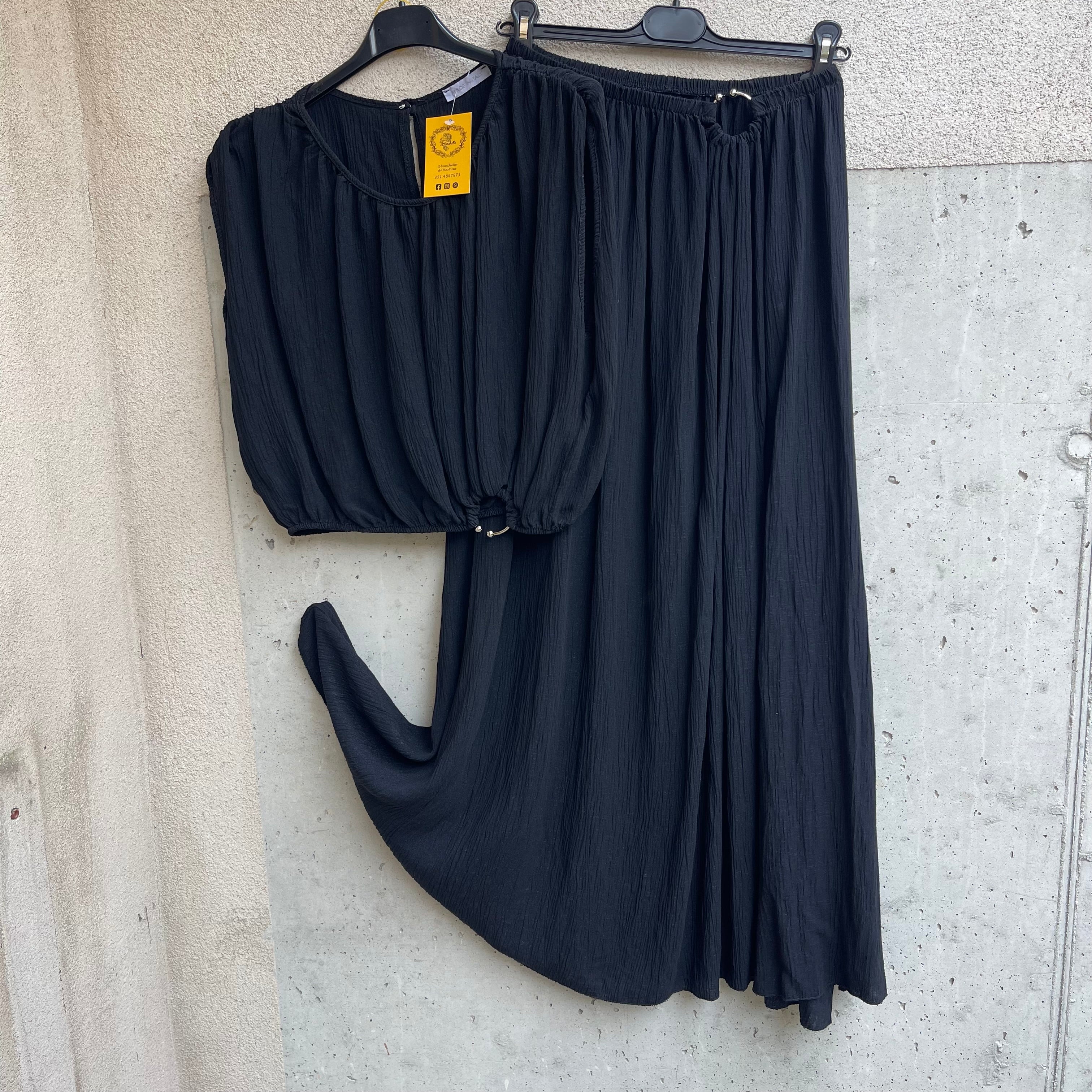 coordinato top&gonna con GIOIELLO