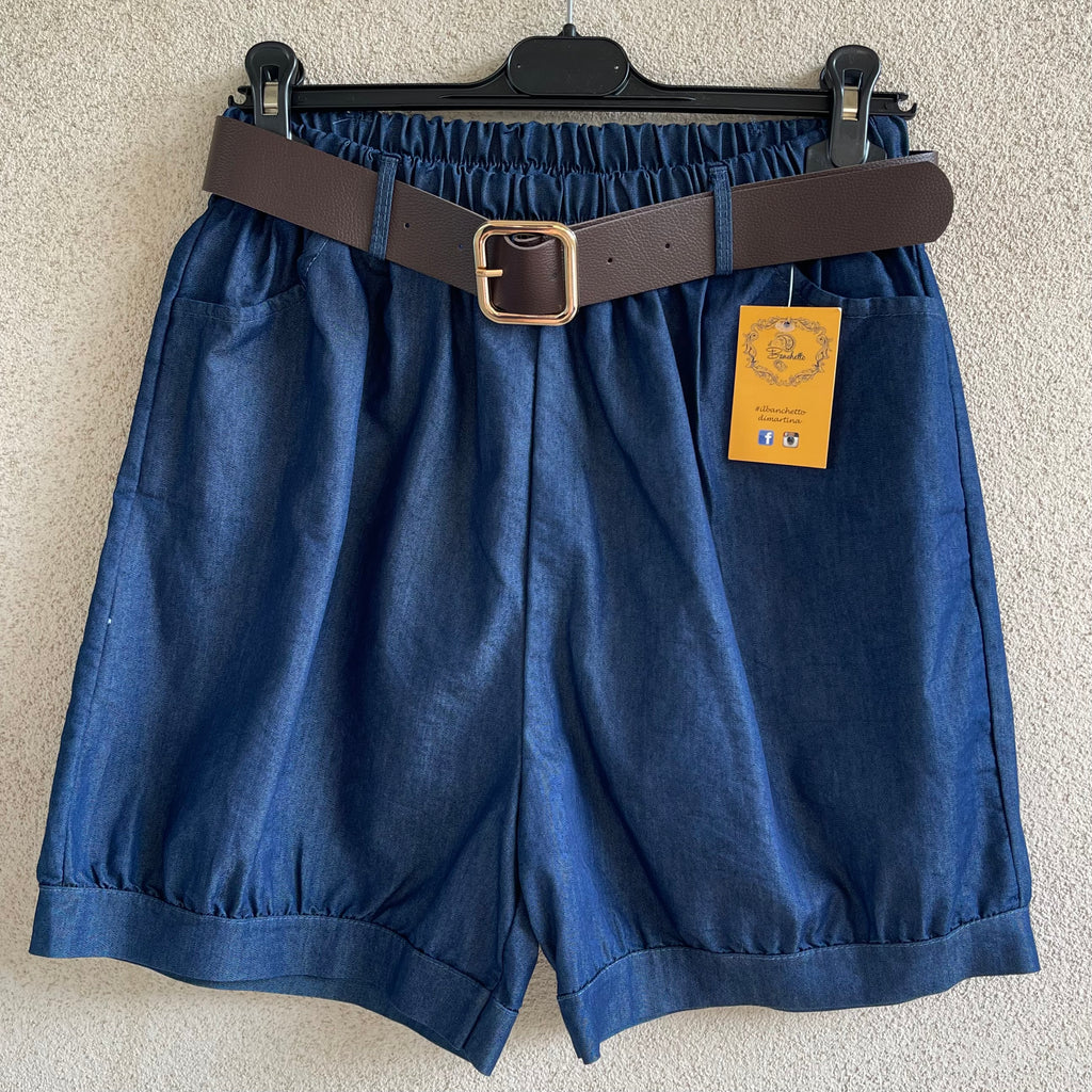 SHORT morbido in jeans