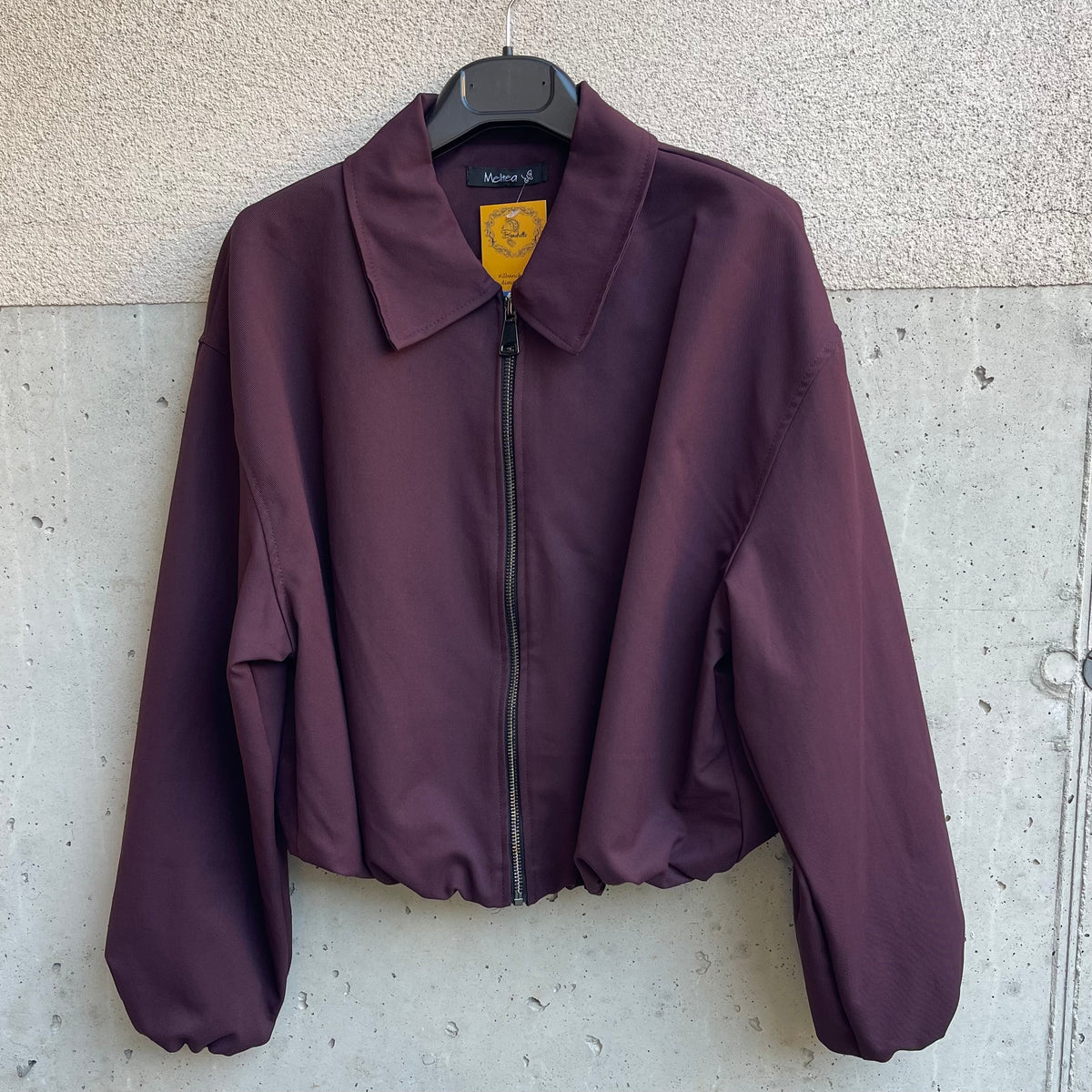 giacca BOMBER in tessuto