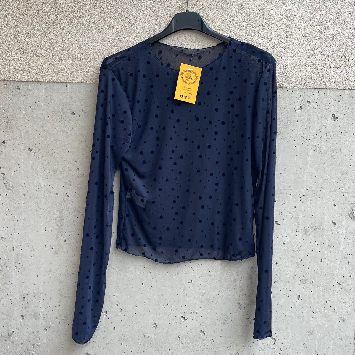 maglia pois velata