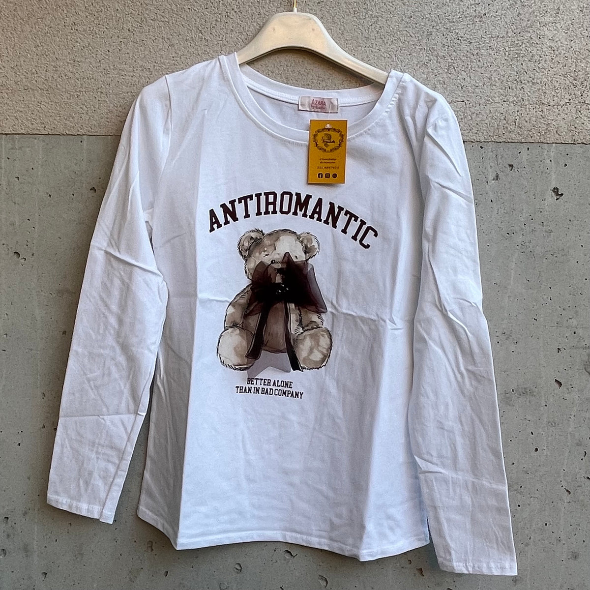 t-shirt manica lunga ANTIROMANTIC