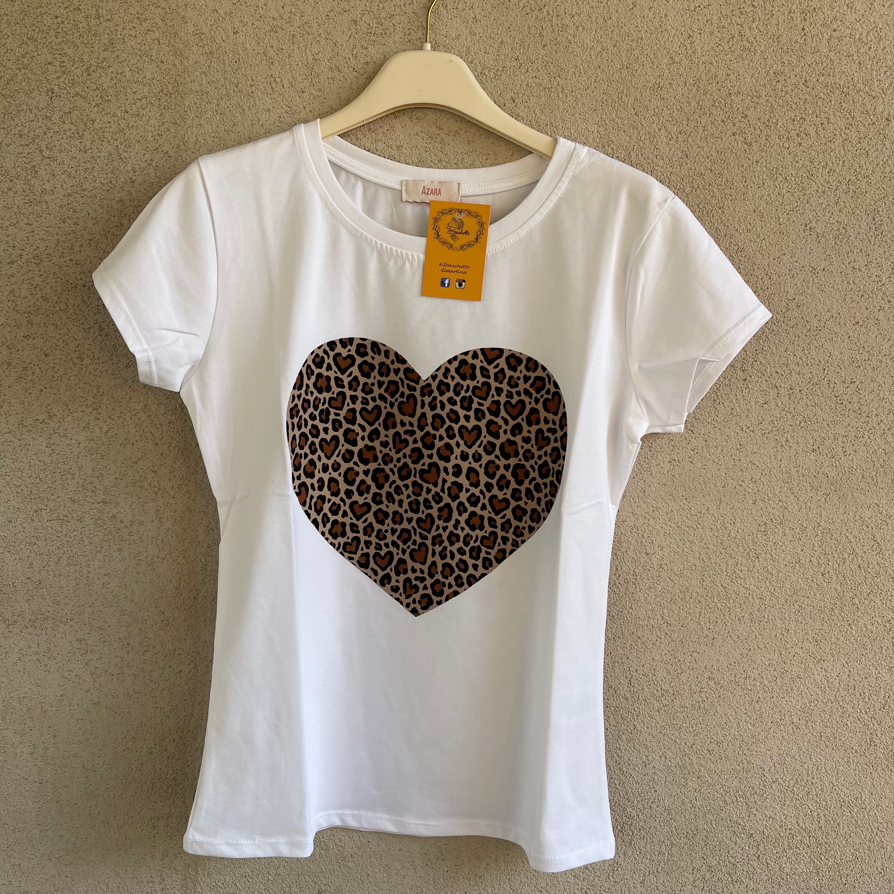 t-shirt CUORE MACULATO