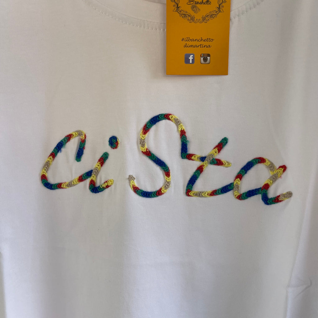 t-shirt “CI STA”