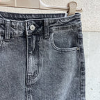 Gonna jeans GRIGIO FUMO