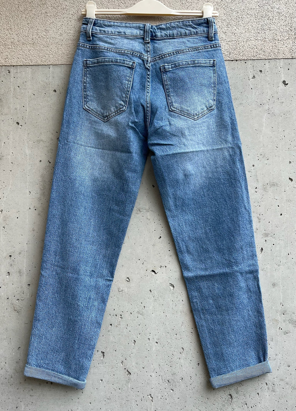 jeans MOMfit RISVOLTINO