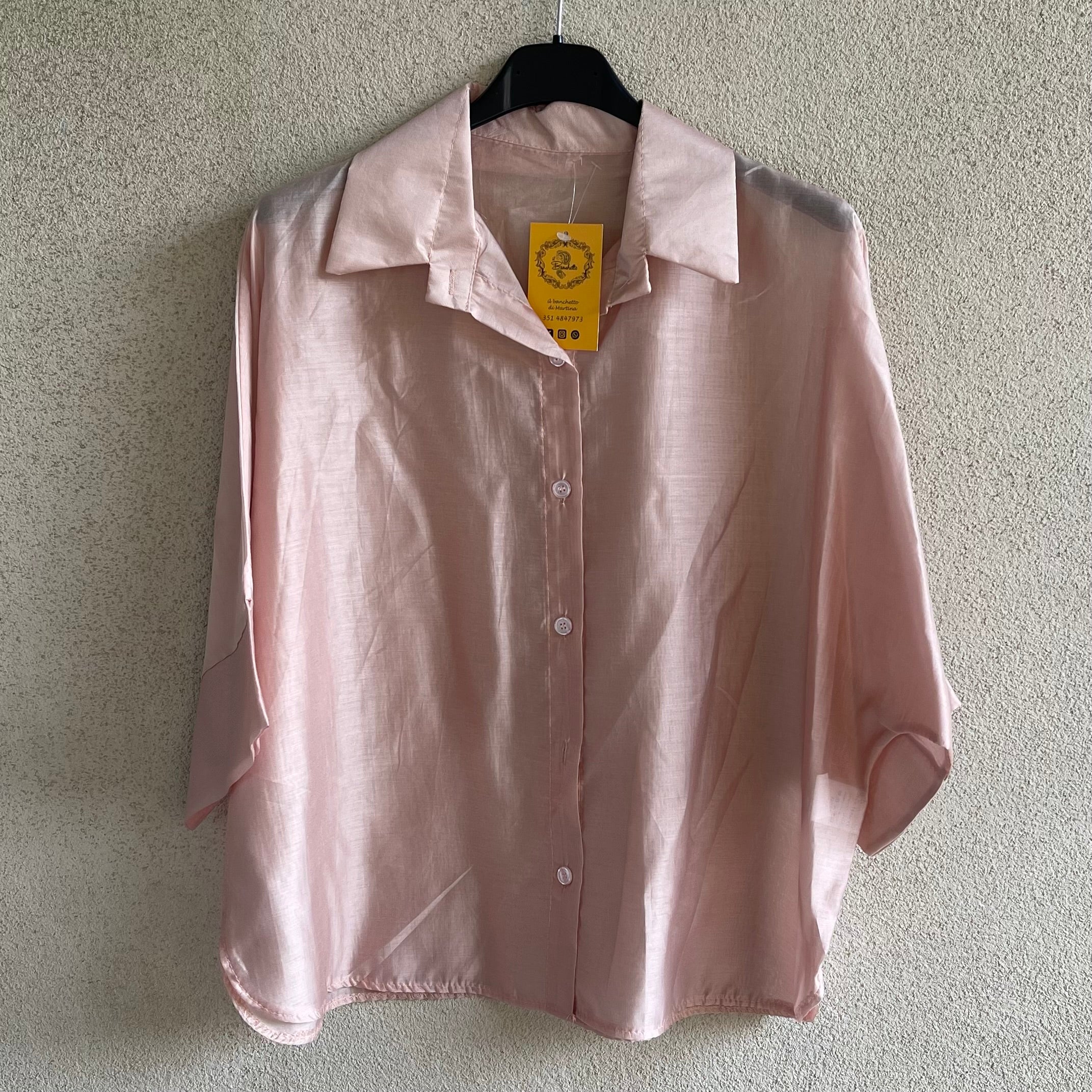 camicia over velata