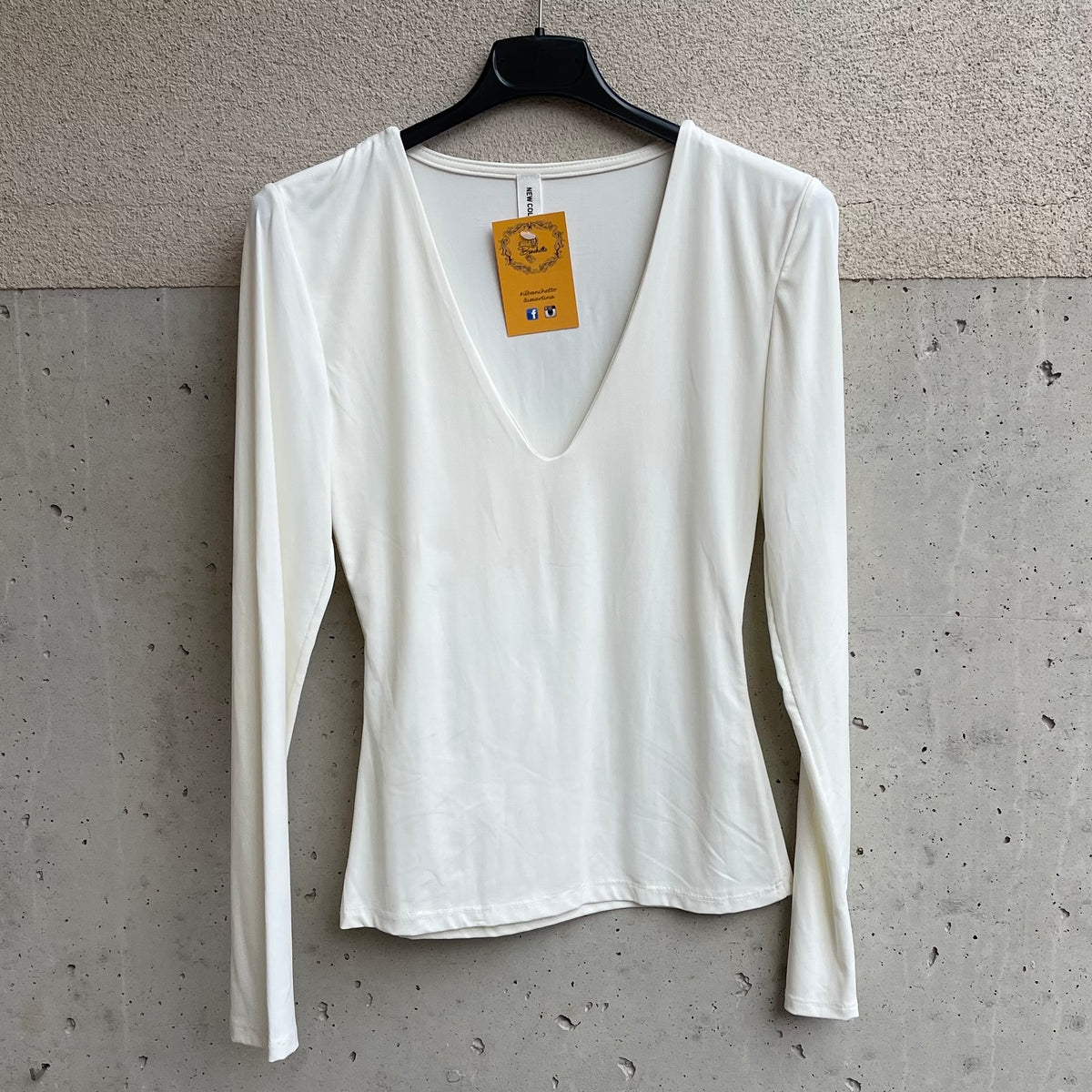 maglia SECONDAPELLE scollo a v