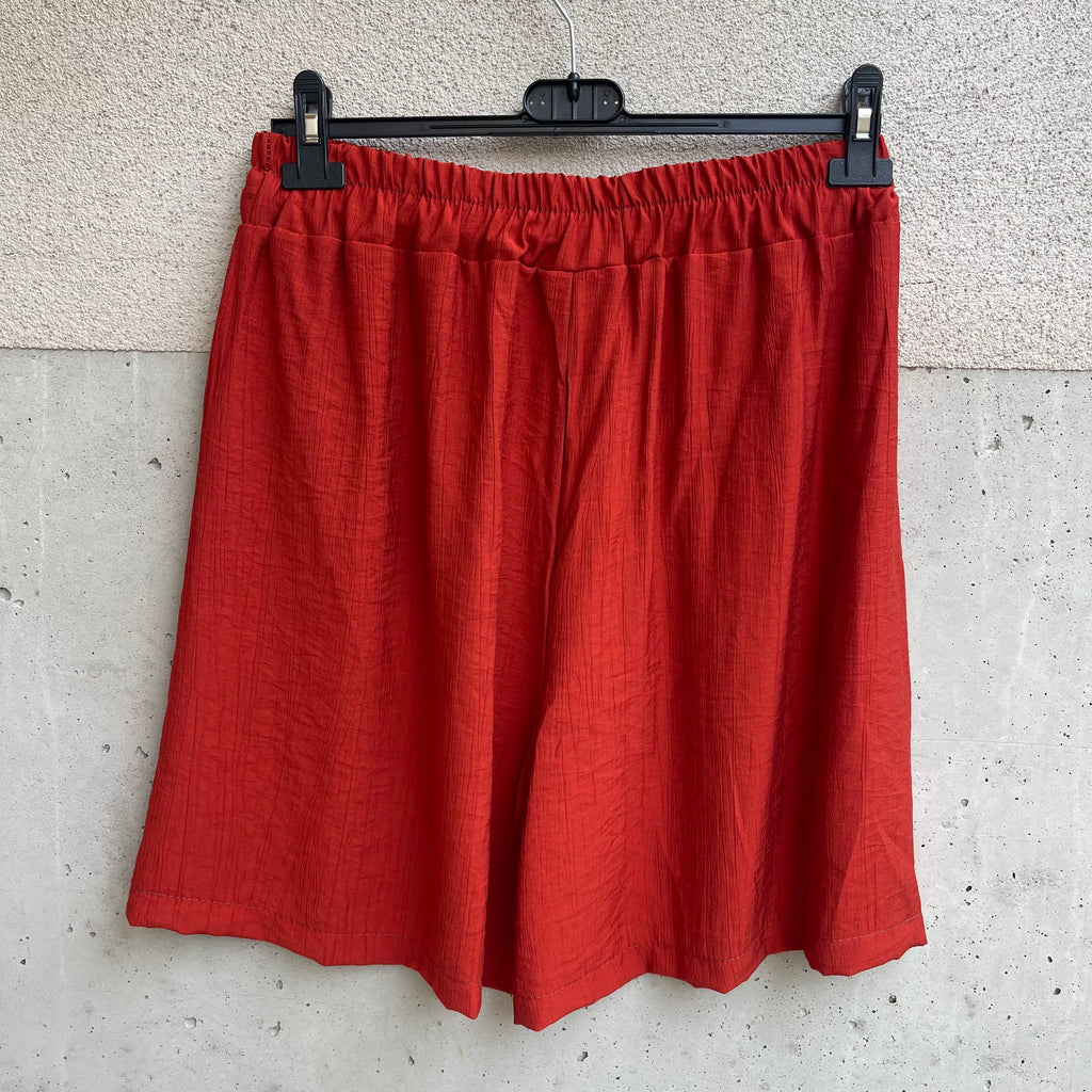 short OVER laccetto viscosa