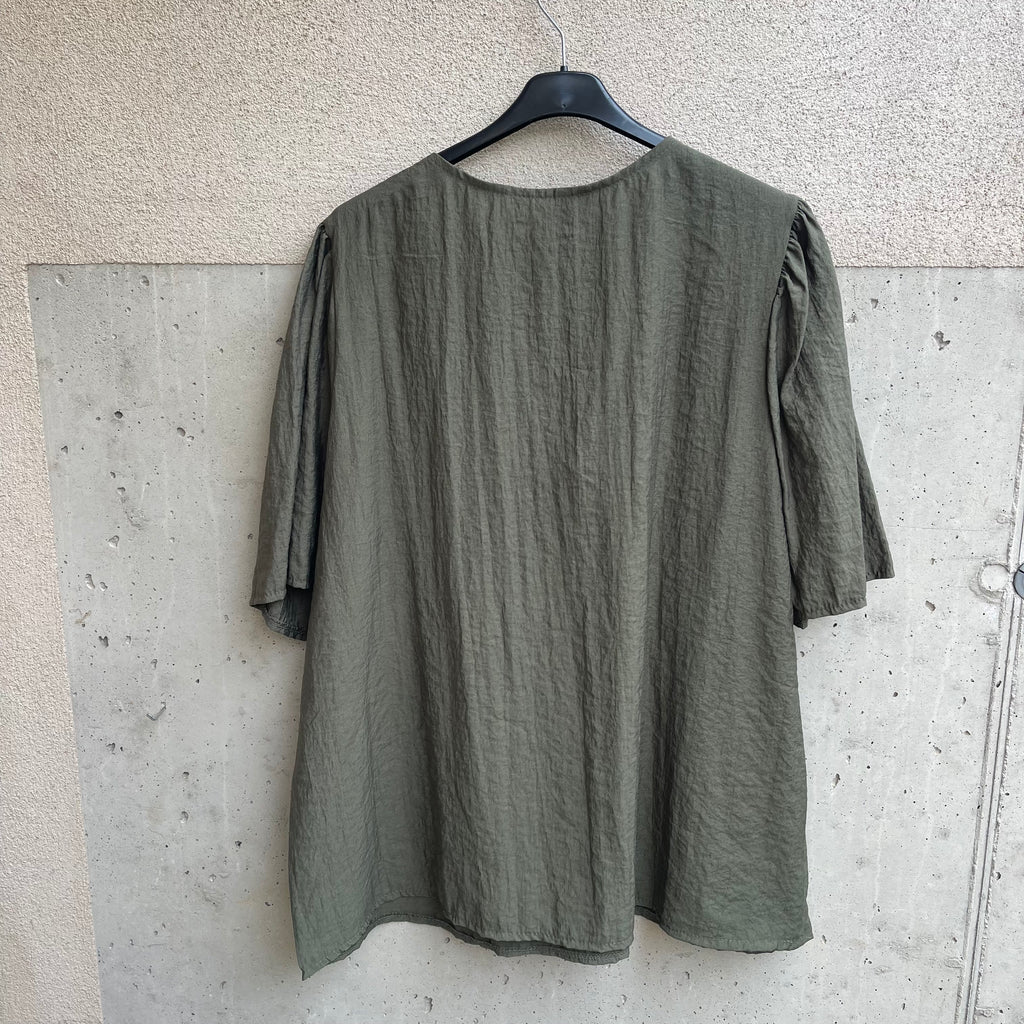 camicia OVER scollo v