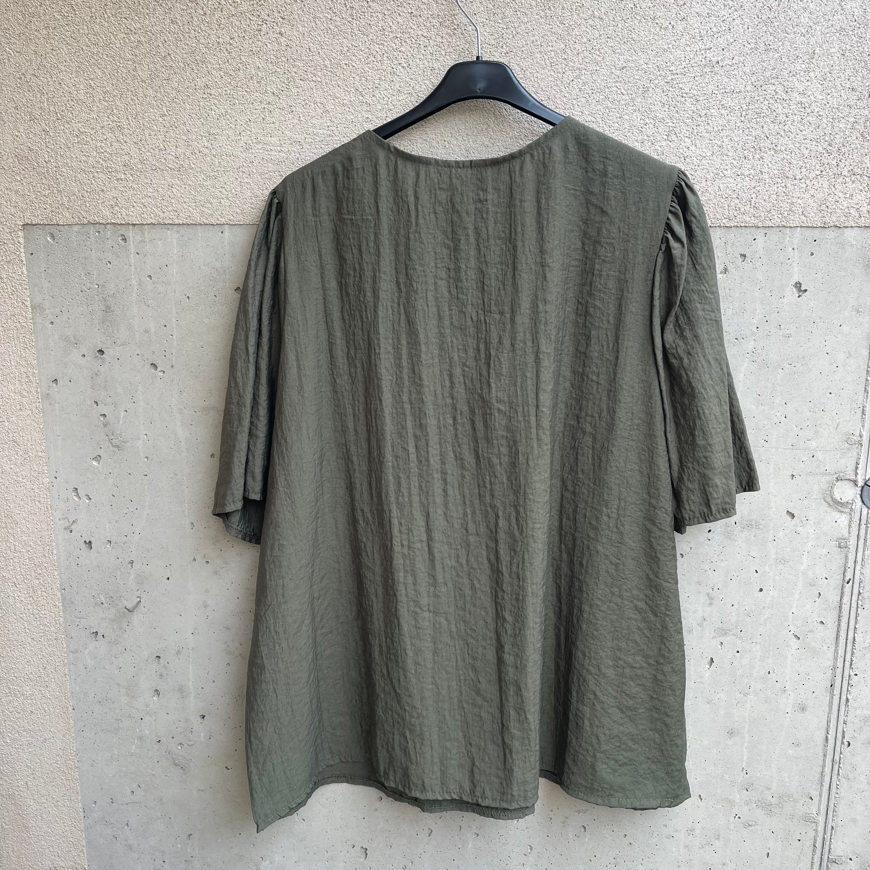 camicia OVER scollo v