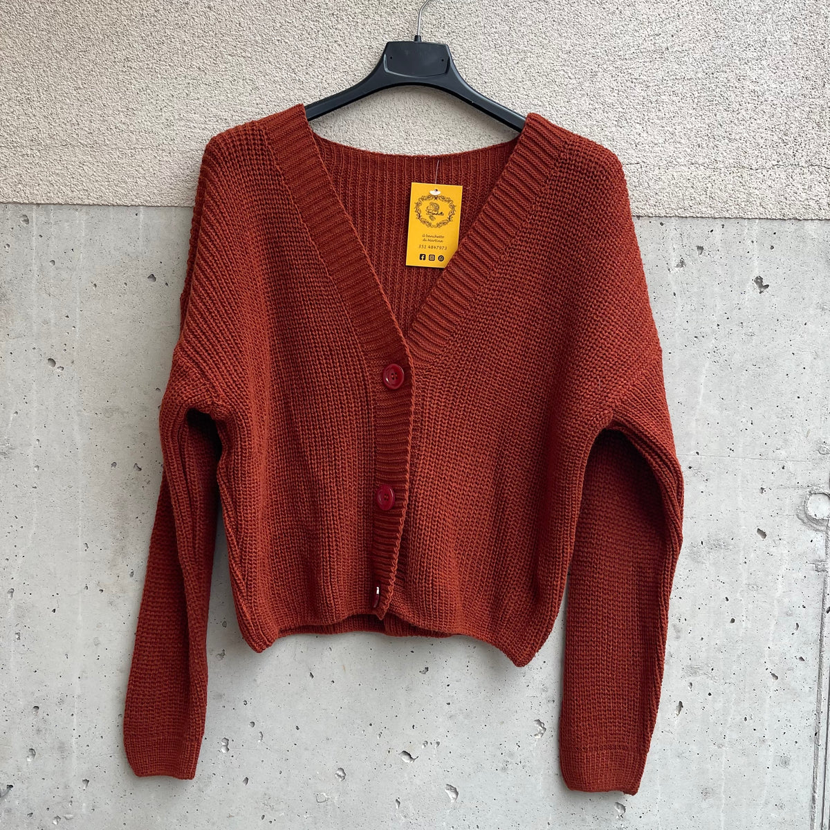 cardigan tre bottoni