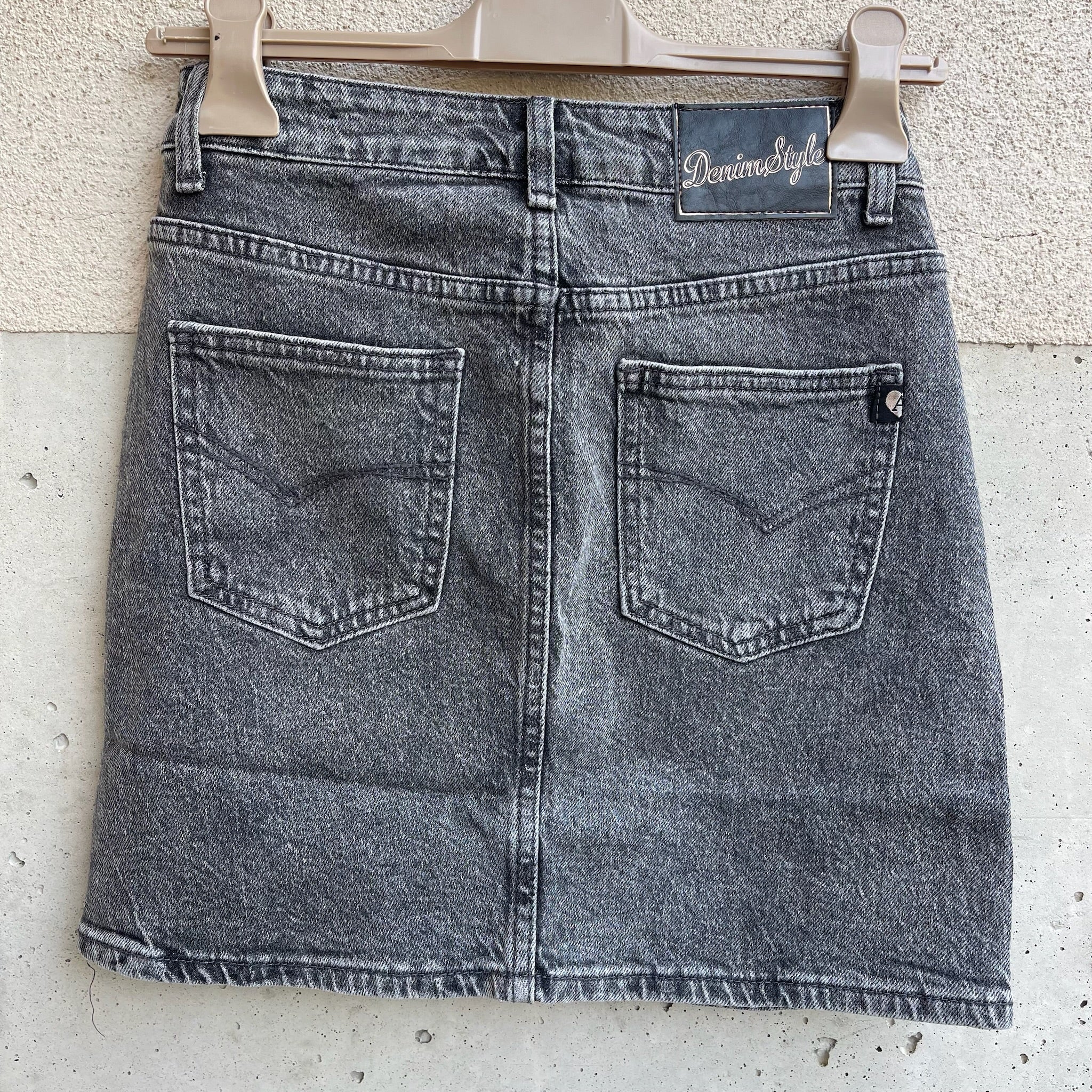 Gonna jeans GRIGIO FUMO