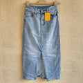gonna jeans SPACCO centrale