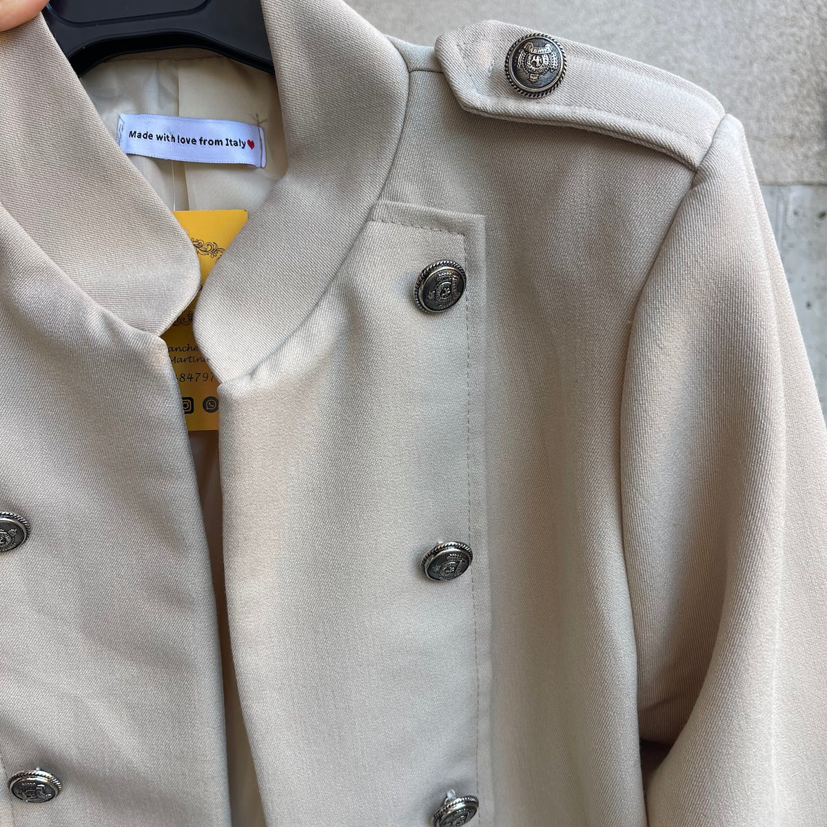 giacca MILITARY