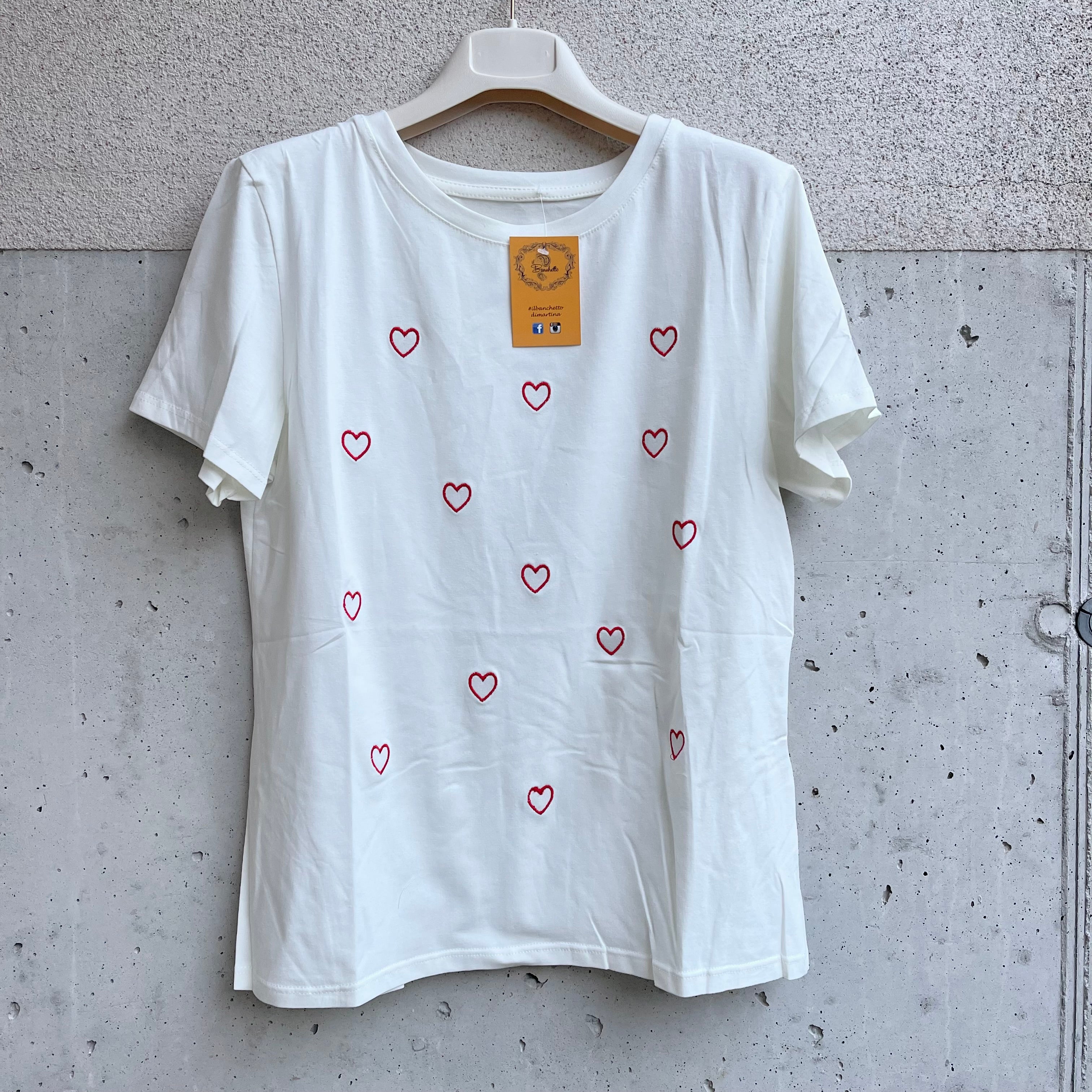 T-shirt Logo RICAMATO