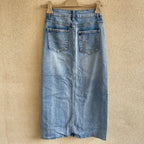 gonna jeans SPACCO centrale
