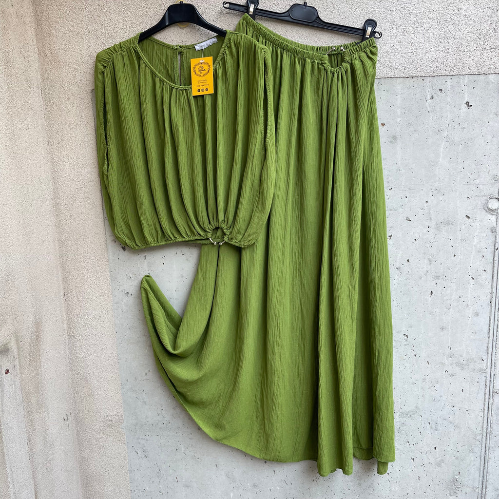 coordinato top&gonna con GIOIELLO