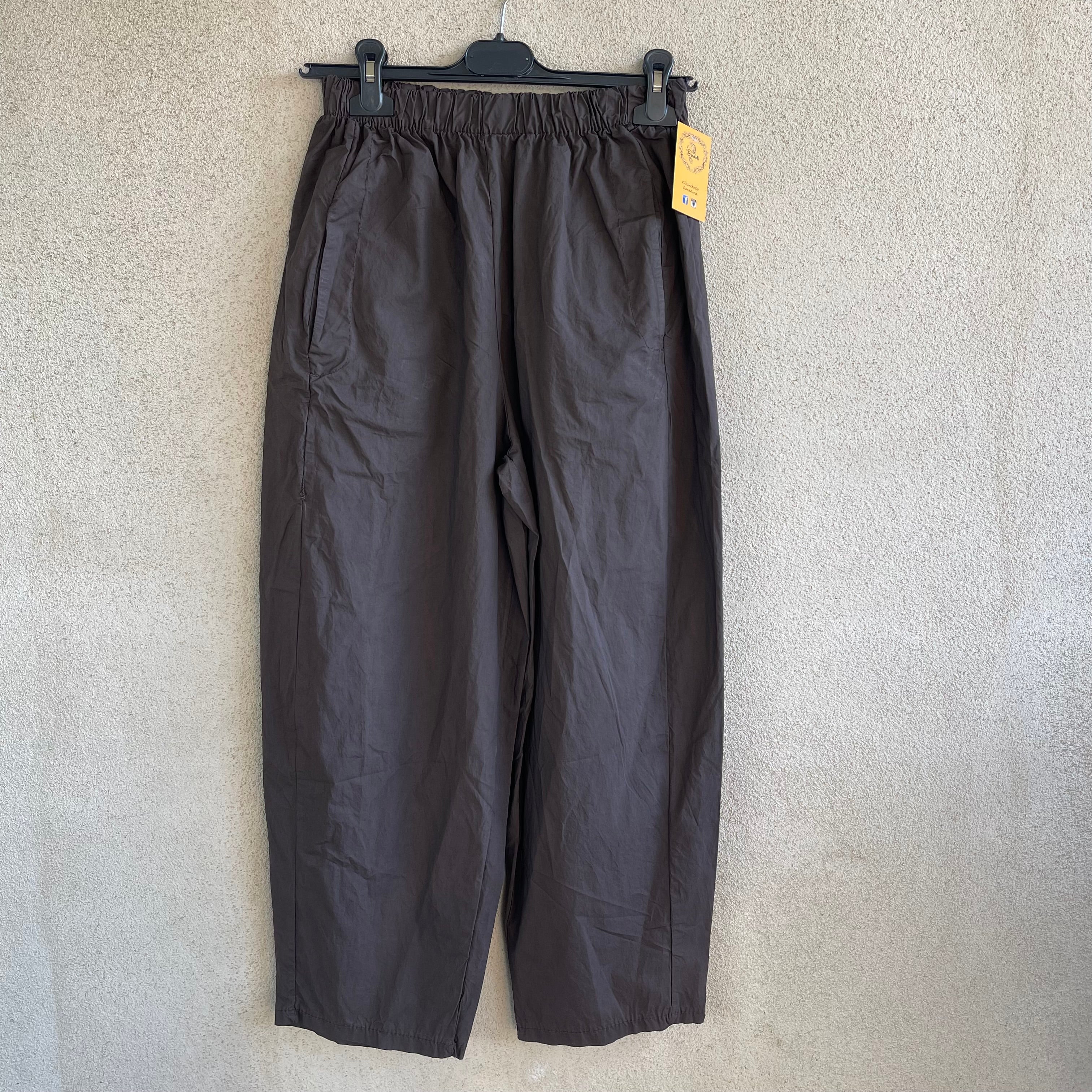 pantalone BARREL cotone