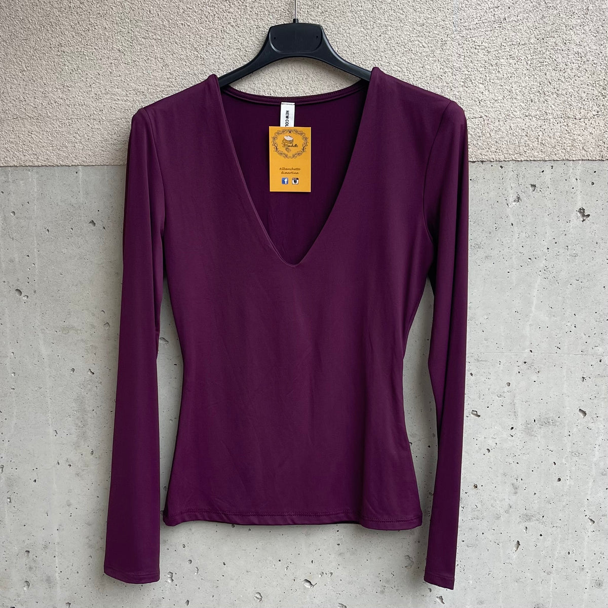 maglia SECONDAPELLE scollo a v