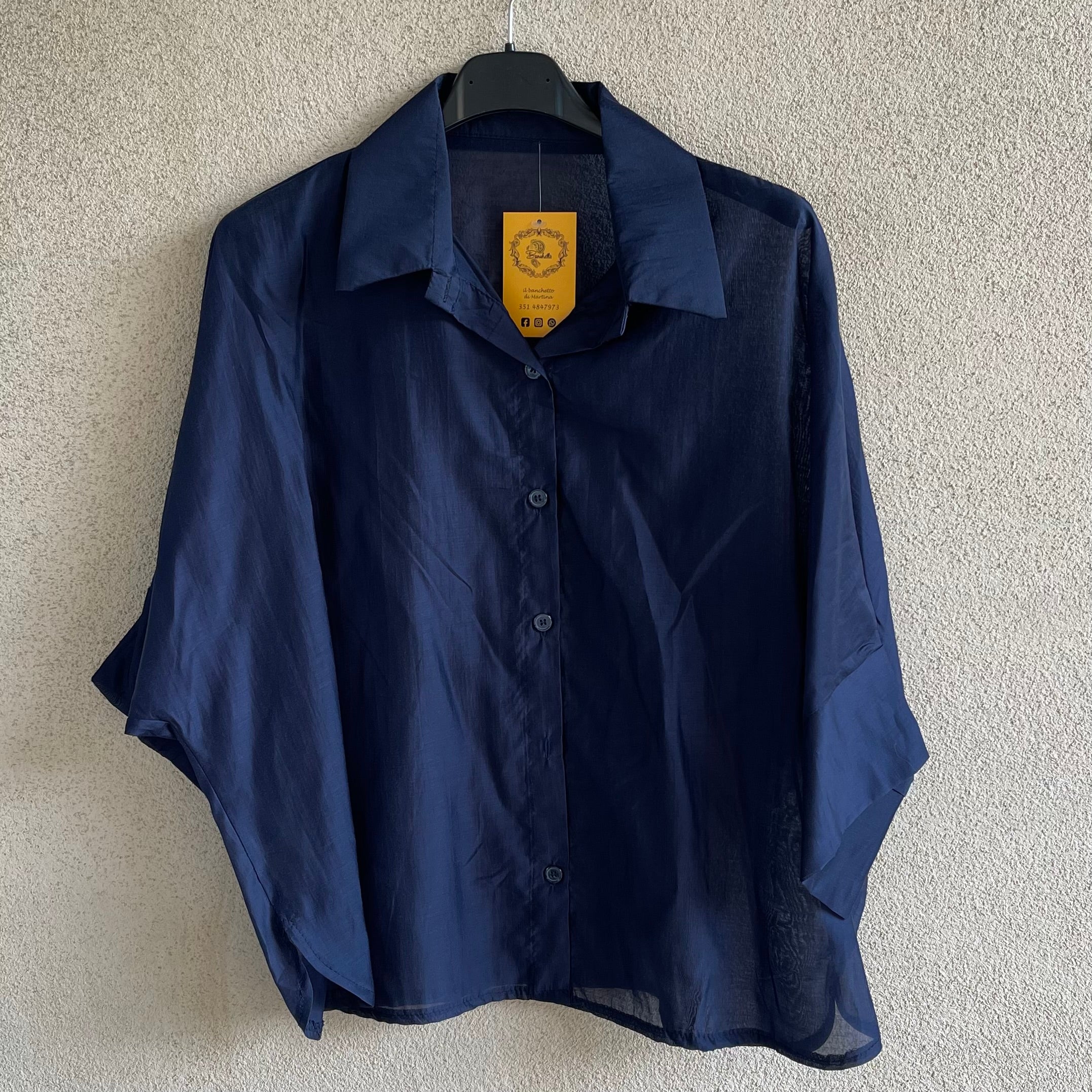 camicia over velata