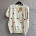 maglia CUORiCiNO ricamato