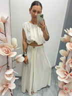 coordinato top&gonna con GIOIELLO