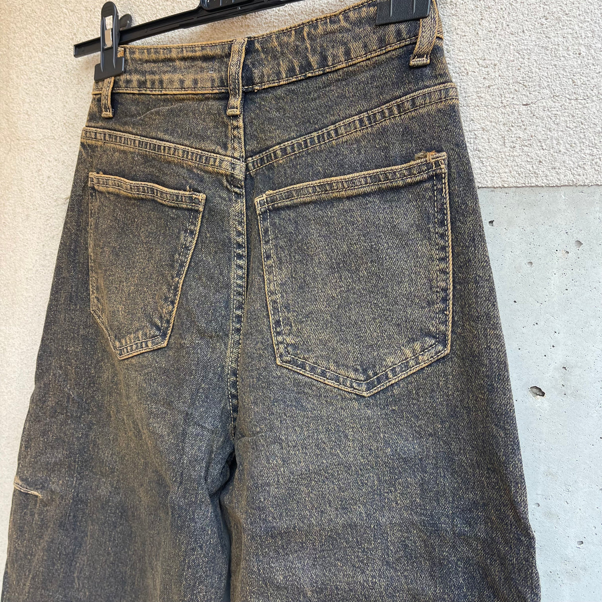 jeans BARREL marrone vintage