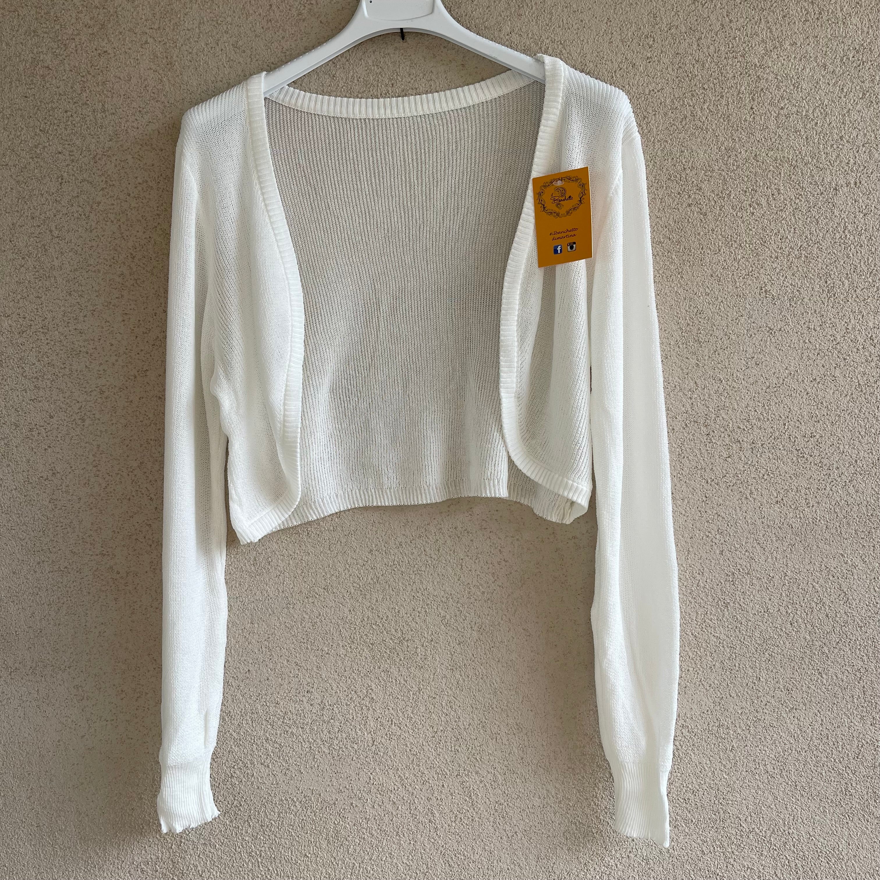 golfino CROP manica lunga
