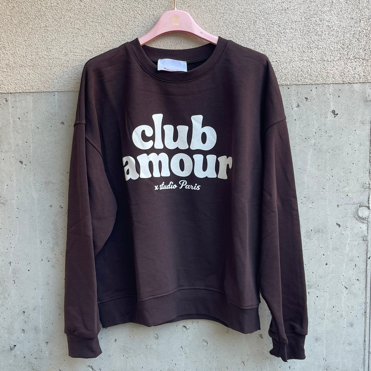 felpa over CLUB AMOUR x studio paris