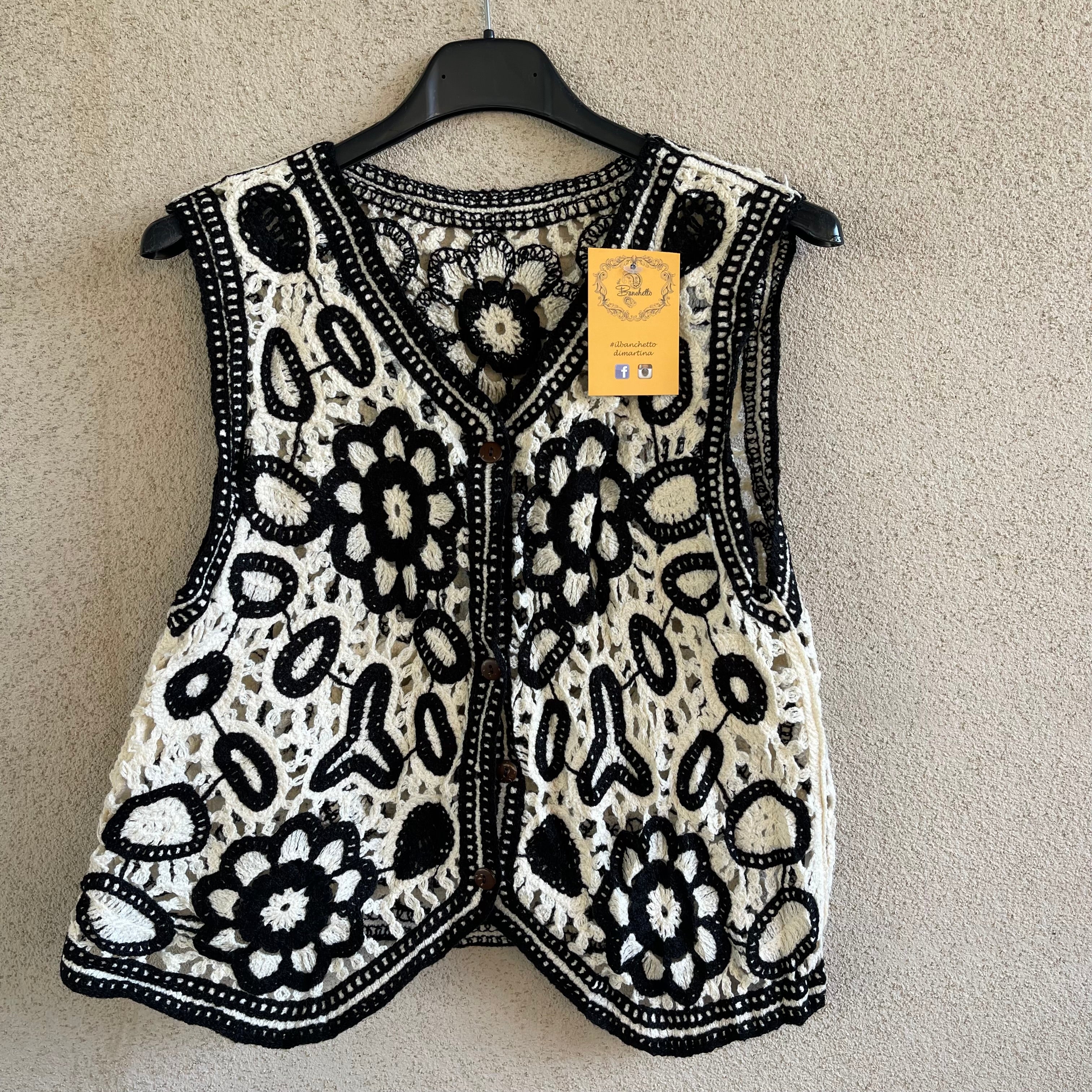 gilet uncinetto EASY