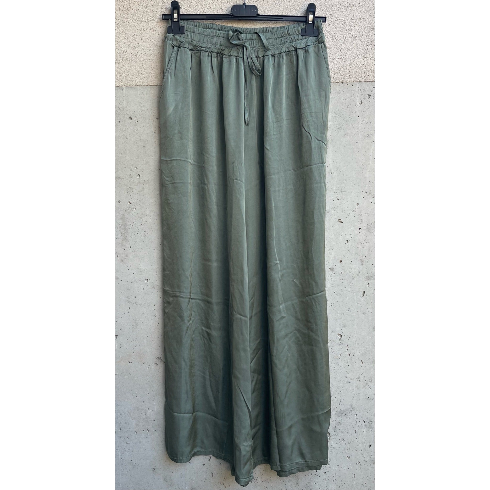 pantalone palazzo EFFETTO SETA