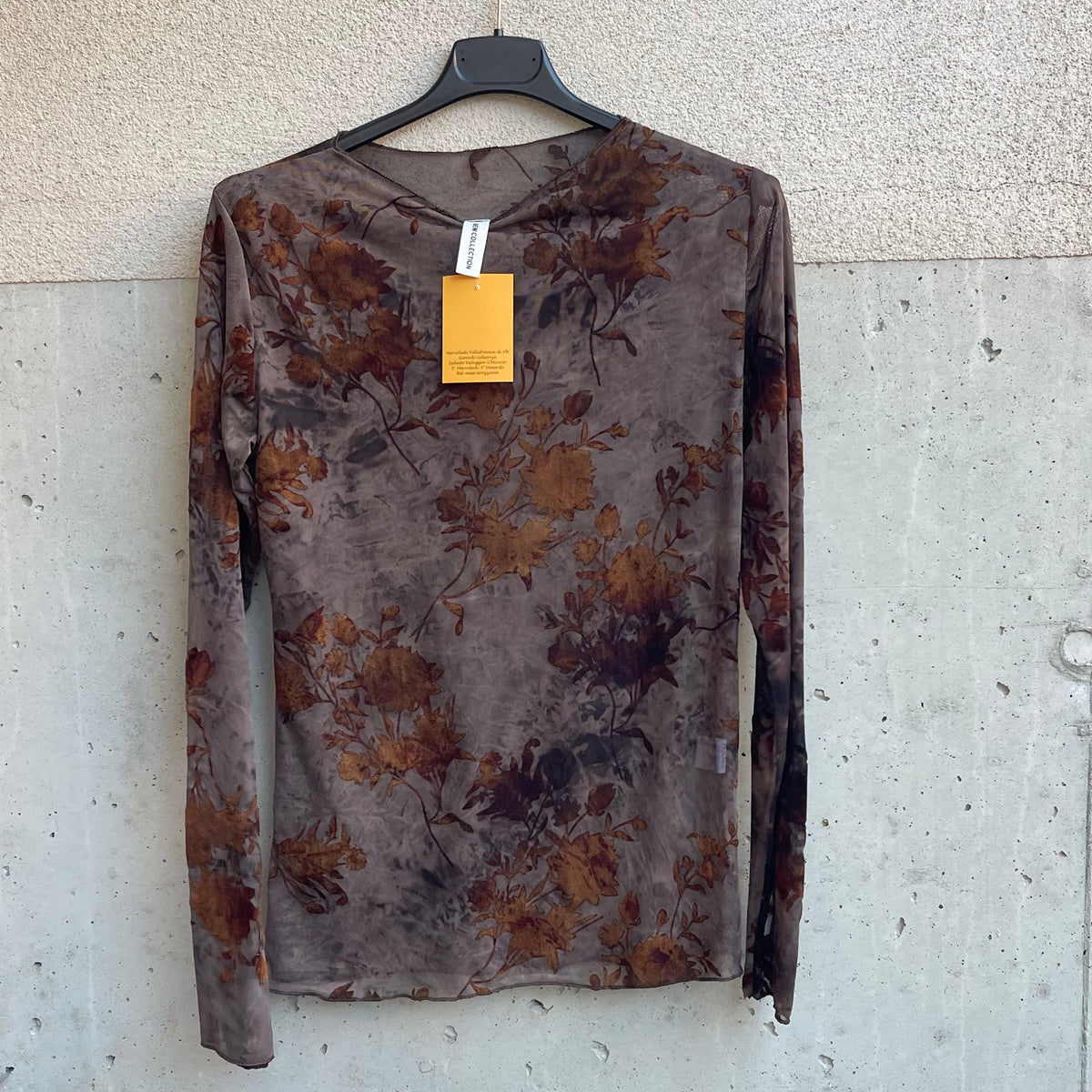 maglia FIORI vellutati