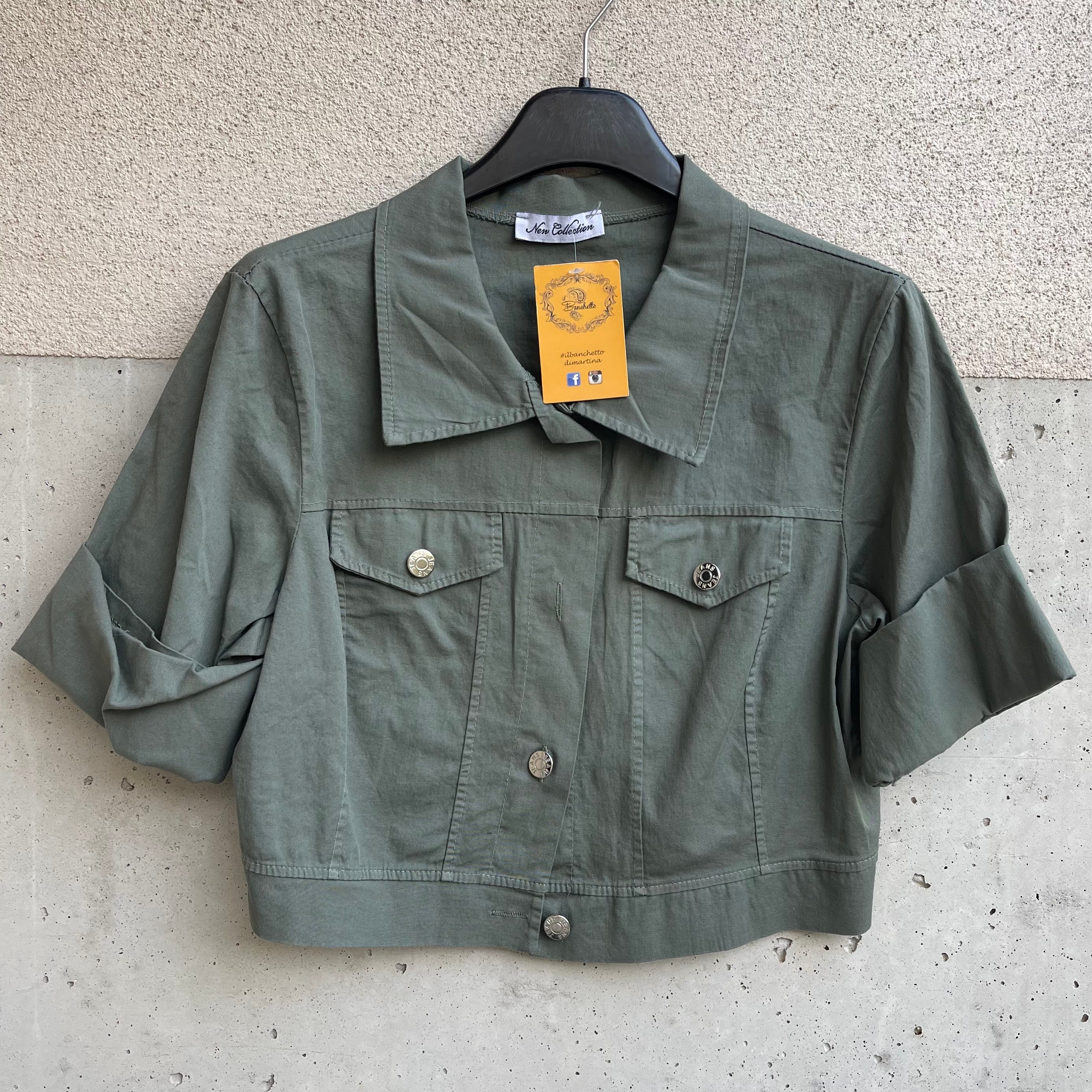 giacchino CROP cotone