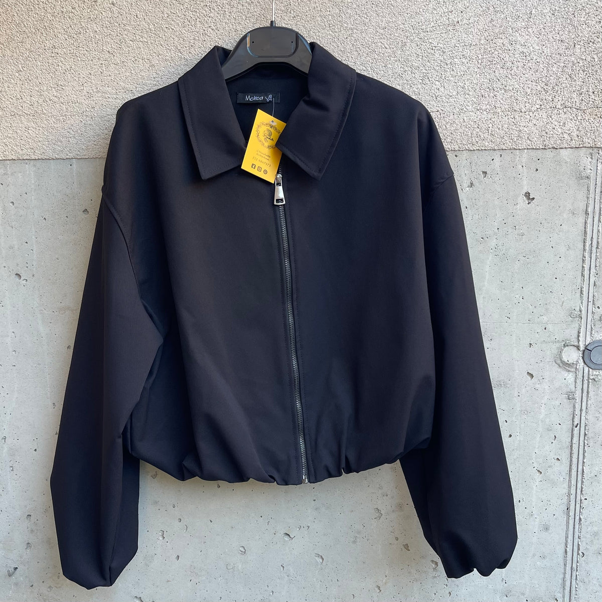 giacca BOMBER in tessuto