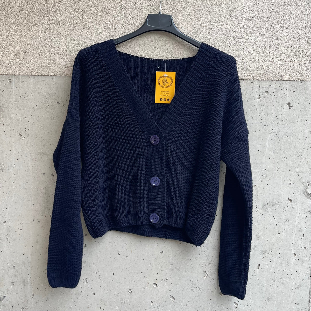 cardigan tre bottoni